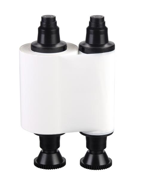 Imagen 1 del producto “Blanca - 1000 impresiones - R2015. Cintas para uso en impresoras: New Pebble, Pebble, Dualys, Quantum, Kiosk ”