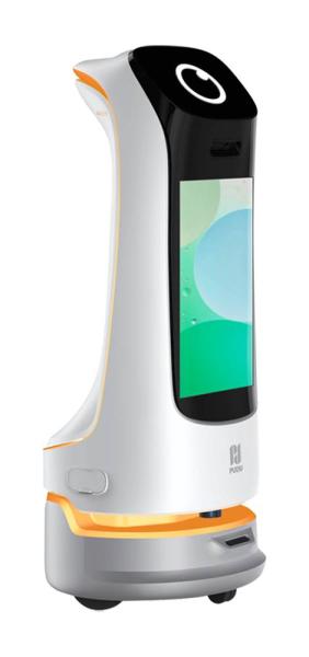 Imagen 1 del producto “Robot interactivo de reparto y recepción con pantalla de anuncios EC-LINE Modelo KETTYBOT. Dimensión de pantalla 18.5 pulgadas - ”