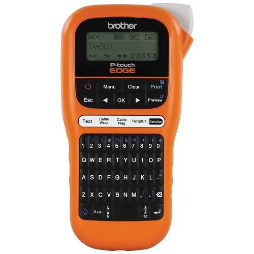 Imagen 1 del producto “Rotulador industrial Brother P-touch PTE110 - transferencia térmica, maletín, imprime etiquetas laminadas de hasta 12 mm de ancho ”