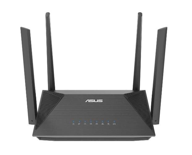 Imagen 1 del producto “Router ASUS Gigabit Ethernet de Banda Dual RT-AX52 AX1800 con AiMesh - Inalámbrico, 1201 Mbit/s, 4x RJ-45, 2.4/5GHz, con 4 Antenas Externas. ”