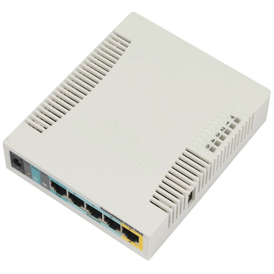 Imagen 1 del producto “Access Point MIKROTIK RB951UI-2HND - 2, 2, 5 dBi, Internal ”