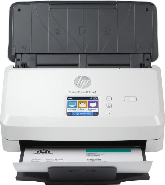 Imagen 1 del producto “Escáner HP Scanjet Pro N4000 snw1 6FW08A - ”