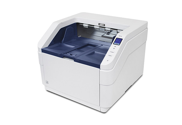 Imagen 1 del producto “Xerox W110 Scanner - Velocidades de escaneo hasta 120 ppm/240 ipm, Ciclo de trabajo de 100 000 páginas por día, LCD a color de alta resolución. ”