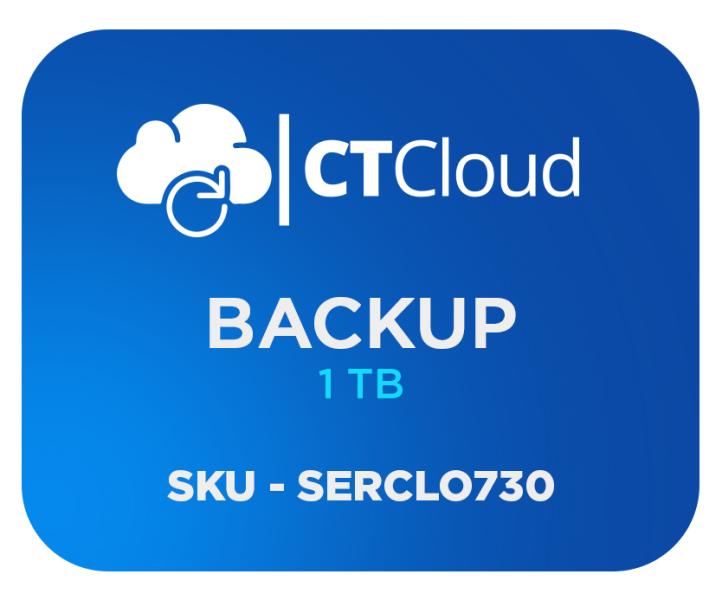 Imagen 1 del producto “Backup en la Nube CT Cloud NCBU1TB - Servicio de Nube, 1 TB ”