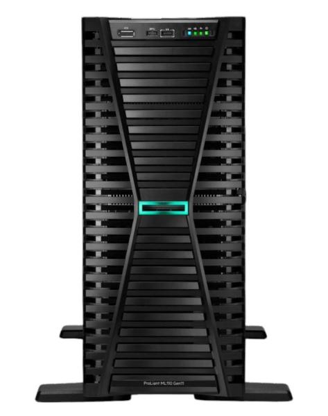 Imagen 1 del producto “Servidor de torre HPE ProLiant ML110 Gen11 (P78114-DM5) 4 LFF con un procesador Intel Xeon Bronze 3408U - ”