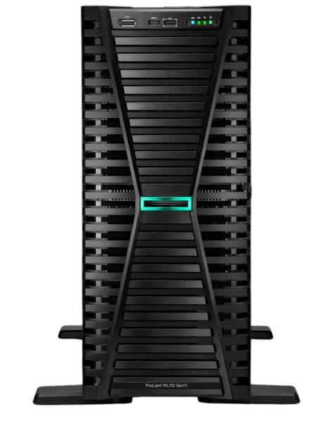 Imagen 1 del producto “Servidor de torre HPE ProLiant ML110 Gen11 (P78115-DM5) 4 LFF con un procesador Intel Xeon Bronze 3408U - ”