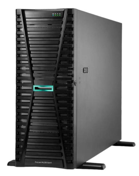 Imagen 1 del producto “HPE ProLiant ML350 Gen11 4410Y 2.0GHz 12c 1P 64GB-R 8SFF MR408i-o 2x960GB SSD 2x800W RPS LA Server - ”