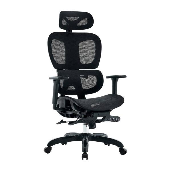 Imagen 1 del producto “Silla FLUX PRO EC757 ACTECK ELITE SERIES Silla de Oficina Ergonómica - Reposa brazos 3D Ajustables, Reposa Pies Integrado ”