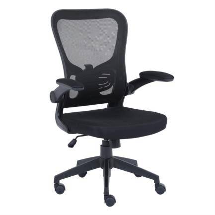 Imagen 1 del producto “Silla Ejecutiva Nextep NE-650A de Altura y Descansa Brazos  Ajustable y  Reclinable Color  Negra - ”