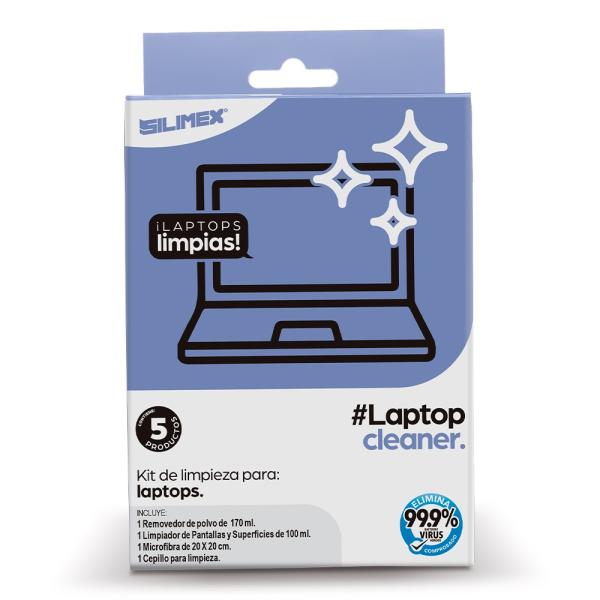 Imagen 1 del producto “LAPTOP CLEANER - limpiador de laptops. Kit especializado en la limpieza y mantenimiento de laptops. Fórmula sin alcohol y de limpieza ultra rápida. ”