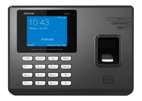 Imagen 1 del producto “Control de Acceso y Asistencia Anviz AN-GC150 - Negro, Si ”