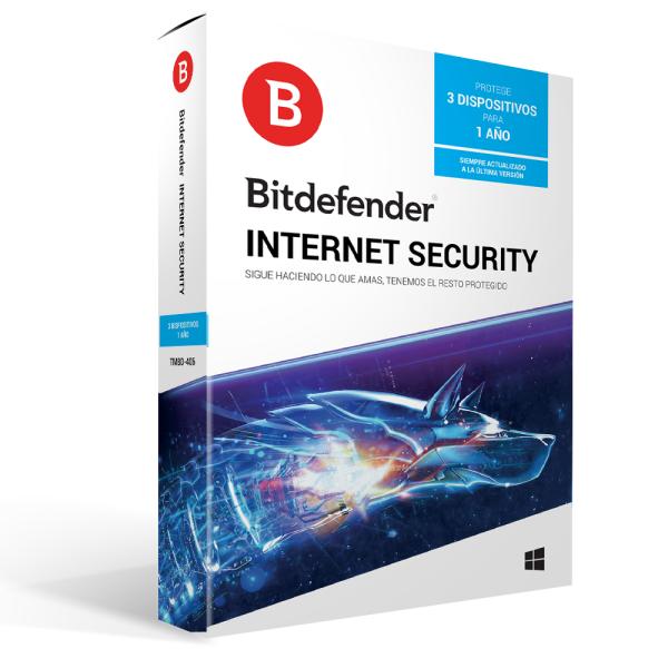 Imagen 1 del producto “Antivirus BITDEFENDER TMBD-406 - 3 licencias, 1 Año(s) ”