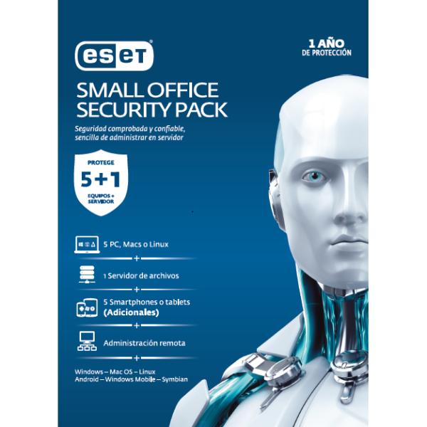 Imagen 1 del producto “ESET Small Office Security Pack - Base, 5 licencias ”