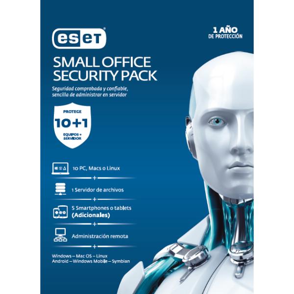 Imagen 1 del producto “ESET Small Office Security Pack - Antivirus, 10 licencias ”