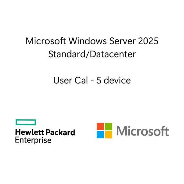 Imagen 1 del producto “LTU de Microsoft Windows Server 2025 5 dispositivos CAL WW - ”