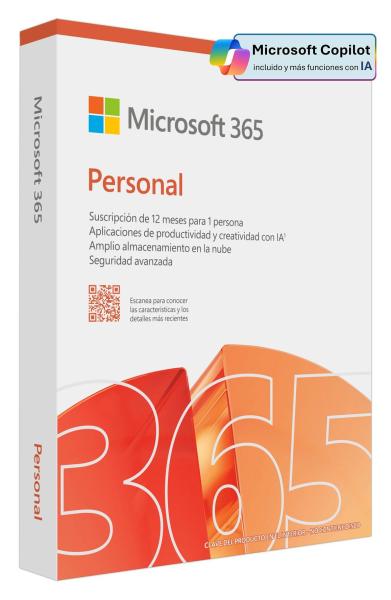 Imagen 1 del producto “MICROSOFT 365 PERSONAL LIC. EP2-32466 - ”
