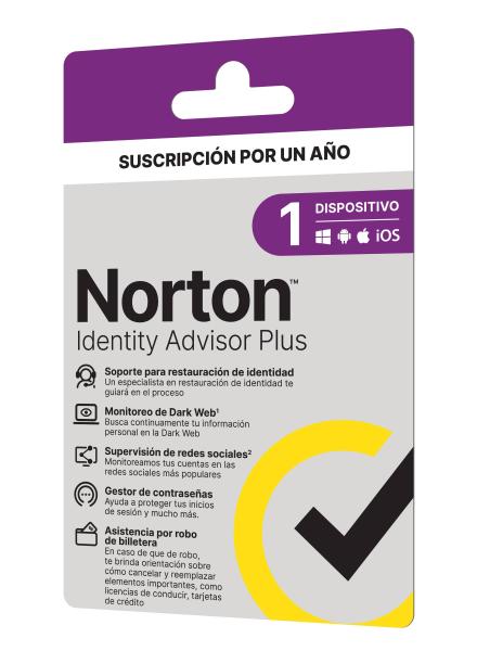 Imagen 1 del producto “Antivirus NORTON 214432701 - Antivirus, 1 licencia, 1 Año(s) ”