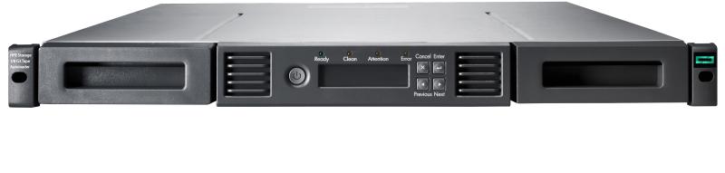 Imagen 1 del producto “HPE Storage MSL 1/8 Tape Autoloader 1x MSL LTO-9 SAS Drive 5x LTO-9 45TB Data Cartridges - ”