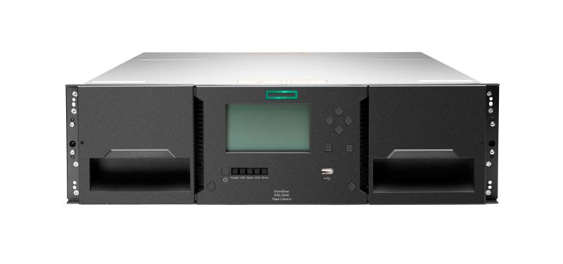 Imagen 1 del producto “HPE Storage MSL3040 Tape Library 1x MSL LTO-9 Fibre Channel 20x LTO-9 45TB Data Cartridges - ”