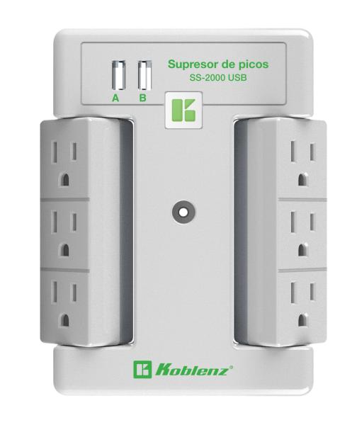 Imagen 1 del producto “Supresor de Picos KOBLENZ SS-2000 - 2000 J ”