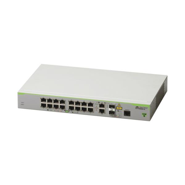 Imagen 1 del producto “Switch ALLIED TELESIS Administrable CentreCOM FS980M - Capa 3 de 16 Puertos 10/100 Mbps + 2 puertos RJ45 Gigabit/SFP Combo. AT-FS980M/18-10 ”