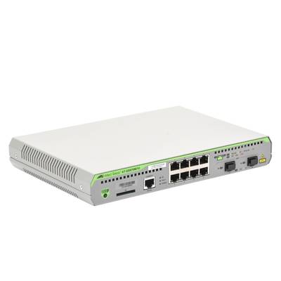 Imagen 1 del producto “Switch ALLIED TELESIS Administrable CentreCOM GS970M - Capa 3 de 8 Puertos 10/100/1000 Mbps + 2 puertos SFP Gigabit. AT-GS970M/10-10 ”