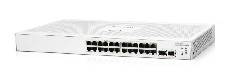 Imagen 1 del producto “Switch HPE Instant On 1830 Gigabit Ethernet - 24 puertos, 2SFP 1GbE (JL812A) ”
