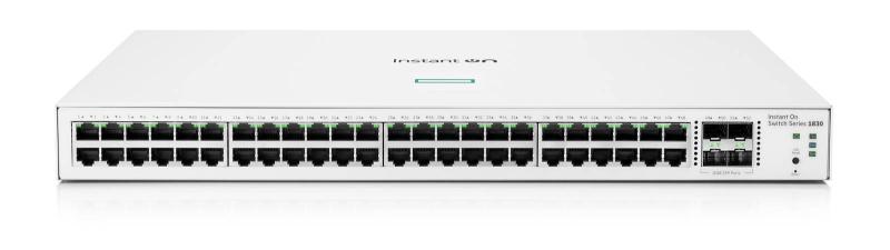 Imagen 1 del producto “Switch HPE Instant On 1830 Gigabit Ethernet - 48 puertos, 4SFP 1GbE (JL814A) ”