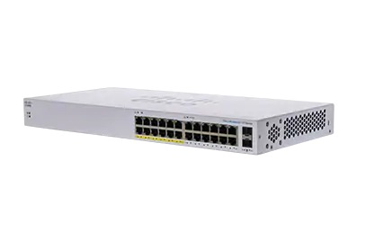 Imagen 1 del producto “Switch CISCO CBS110-24PP-NA - Plata, 24 ”