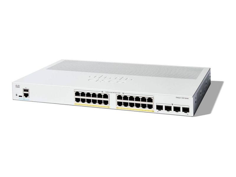Imagen 1 del producto “SWITCH CISCO CATALYST C1200-24P-4G - montable en rack, equipo sustituto del CBS250-24P-4G-NA ”