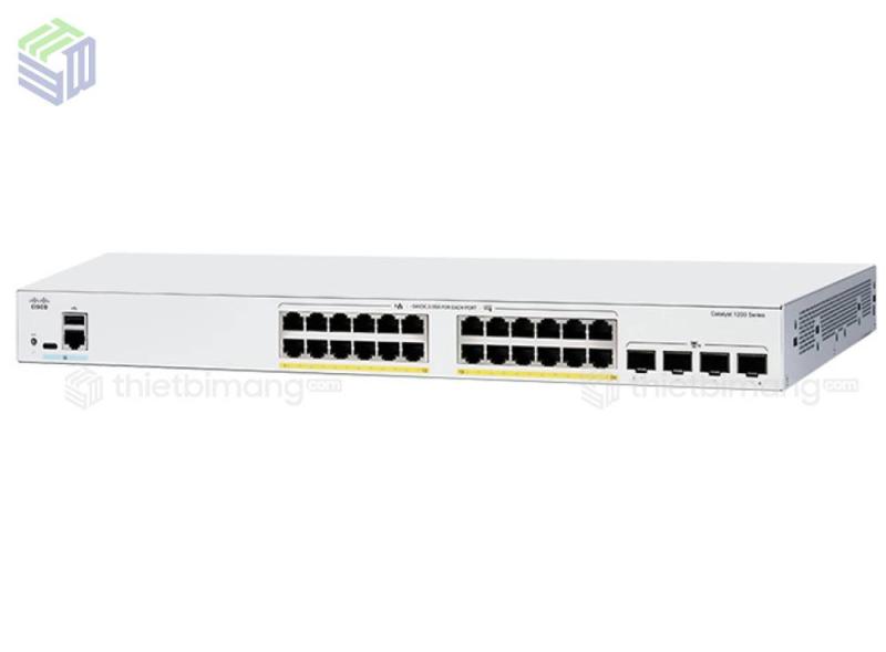 Imagen 1 del producto “SWITCH CISCO CATALYST C1200-24P-4X - montable en rack, equipo sustituto del CBS250-24P-4X-NA ”