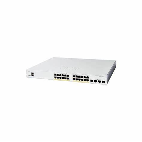Imagen 1 del producto “SWITCH CISCO CATALYST  C1300-24FP-4G - montable en rack, equipo sustituto del CBS350-24FP-4G-NA ”