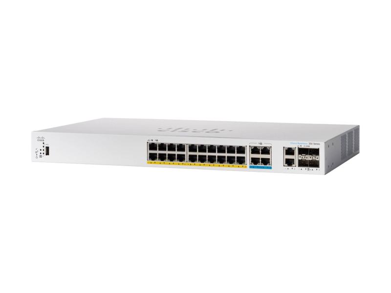 Imagen 1 del producto “SWITCH CISCO CATALYST C1300-24MGP-4X - montable en rack, equipo sustituto del CBS350-24MGP-4X-NA ”