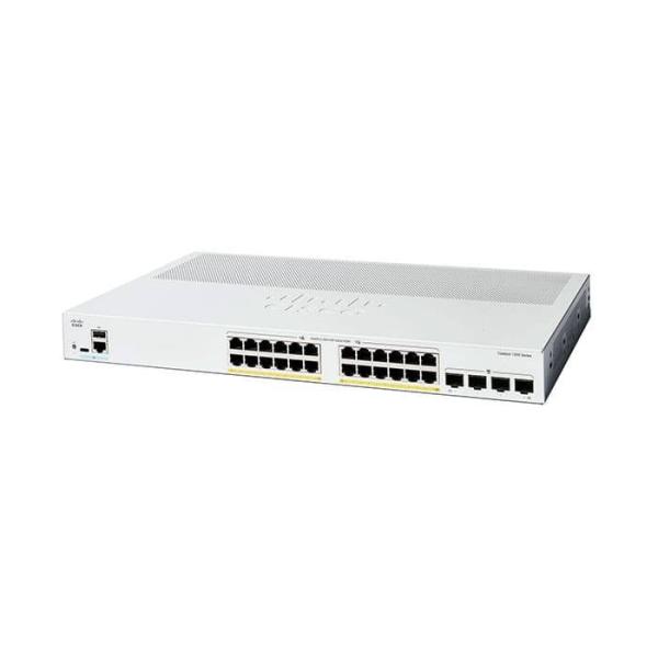 Imagen 1 del producto “SWITCH CISCO CATALYST C1300-24P-4G - montable en rack, equipo sustituto del CBS350-24P-4G-NA ”