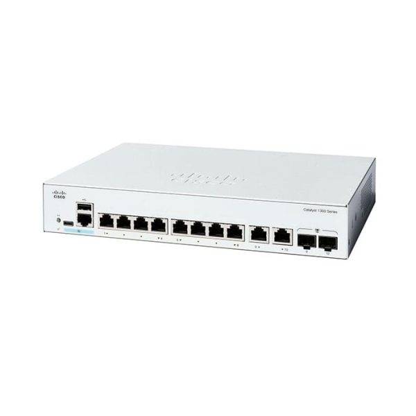 Imagen 1 del producto “SWITCH CISCO CATALYST C1300-8FP-2G - montable en rack, equipo sustituto del CBS350-8FP-2G-NA ”