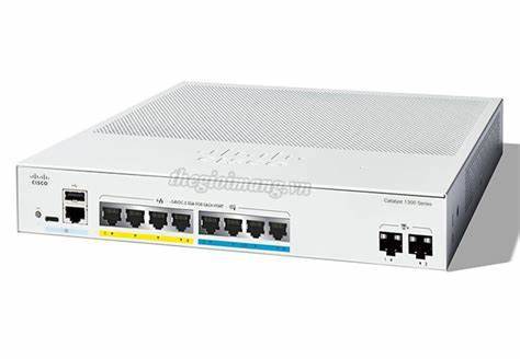 Imagen 1 del producto “SWITCH CISCO CATALYST C1300-8MGP-2X - montable en rack, equipo sustituto del CBS350-8MGP-2X-NA ”