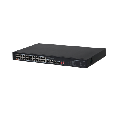 Imagen 1 del producto “Switch Dahua 24 Puertos PoE capa 2 DH-PFS3226-24ET-240 NB - ”
