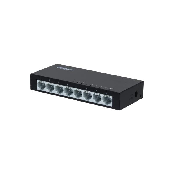 Imagen 1 del producto “SWITCH DAHUA 8 PUERTOS DH-PFS3008-8ET NB - ”