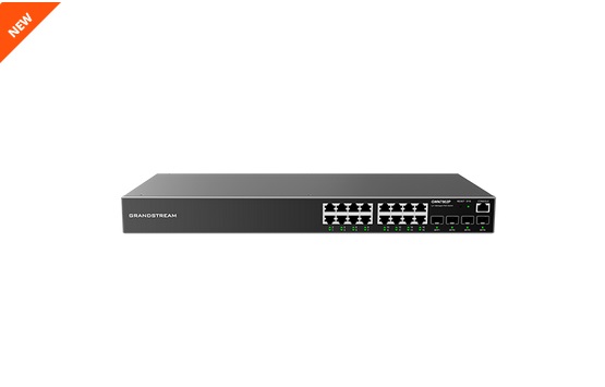 Imagen 1 del producto “Switch Administrable Capa L2+ - 16 ptos Gigabit + 4 SFP, compatible con GWN Cloud ”