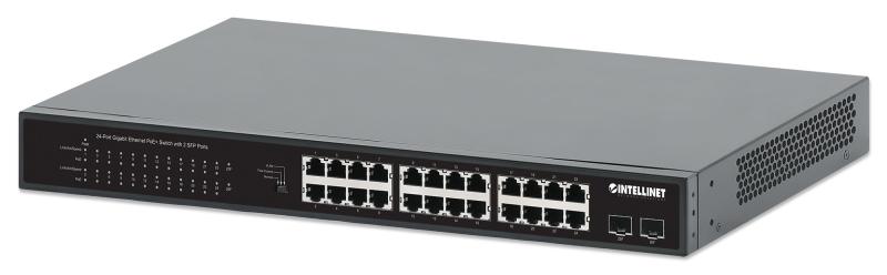 Imagen 1 del producto “561891 PoE Switch GB 24 ptos 370W + - ”