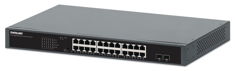 Imagen 1 del producto “561907 PoE Switch GB 24 ptos 370W + - ”