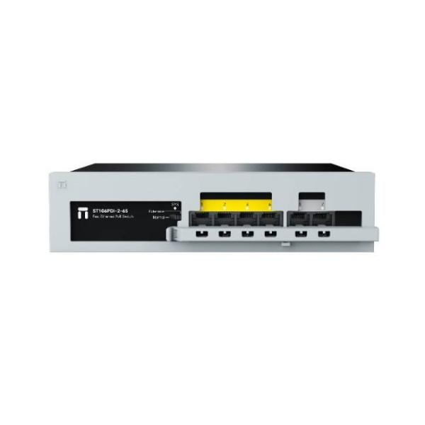 Imagen 1 del producto “Switch NETIS ST106PDI-265 6 puertos 10/100M: 4 puertos PoE + 2 puertos de enlace ascendente - ”
