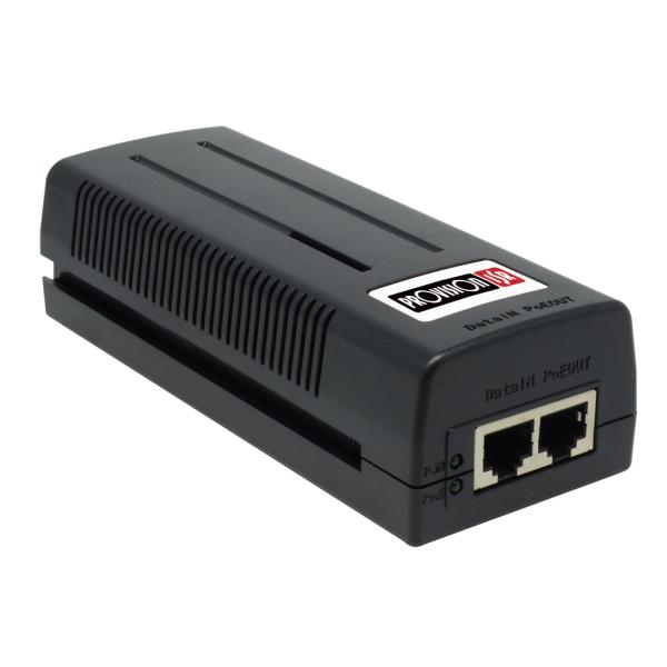 Imagen 1 del producto “Inyector PoE Ethernet - 30W, alcanza una distancia máxima de 100 mts ”