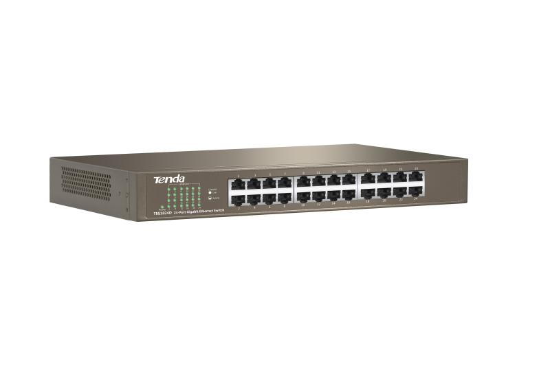 Imagen 1 del producto “Switch GIGABIT TENDA TEG1024D 24 Puertos - ”