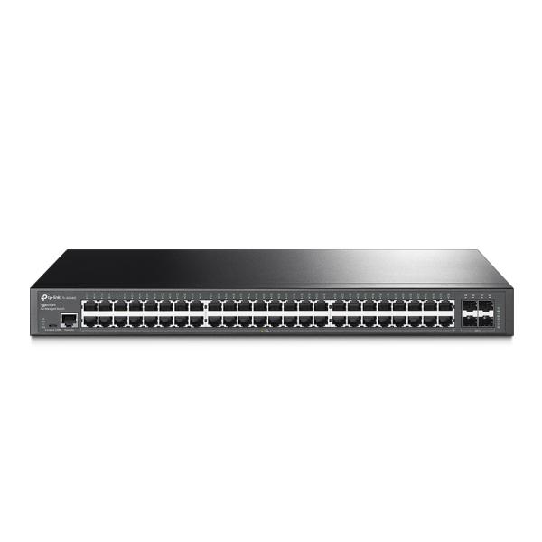 Imagen 1 del producto “Switch L2 TP-LINK SG3452 - Negro, 48 + 4 SFP slots ”