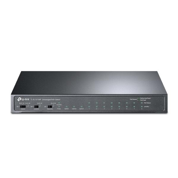 Imagen 1 del producto “Switch de Escritorio  TP-LINK TL-SL1311MP - Negro, 8 ”