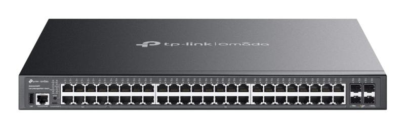 Imagen 1 del producto “Switch administrable tipo Lite L3 - Gigabit  (SG5452XMPP) 48 puertos RJ45 10/100/1000 Mbps (8 PoE++, 40 PoE+), 4 ranuras SFP+ de 1/10 Gbps**, 1 puerto USB 2. ”