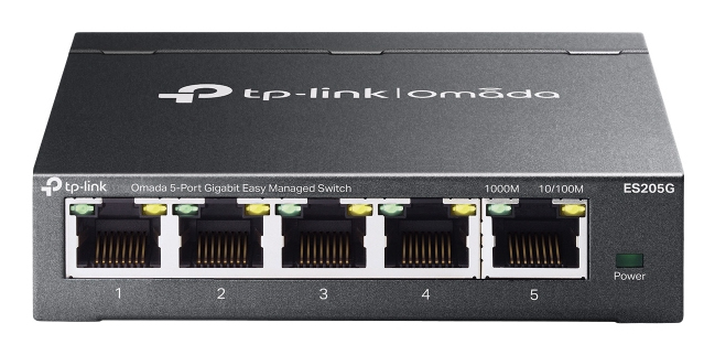 Imagen 1 del producto “Switch Gigabit OMADA (ES205G) 5 puertos RJ45 de 10/100/1000 Mbps - Negociación automática/MDI/MDIX automático ”