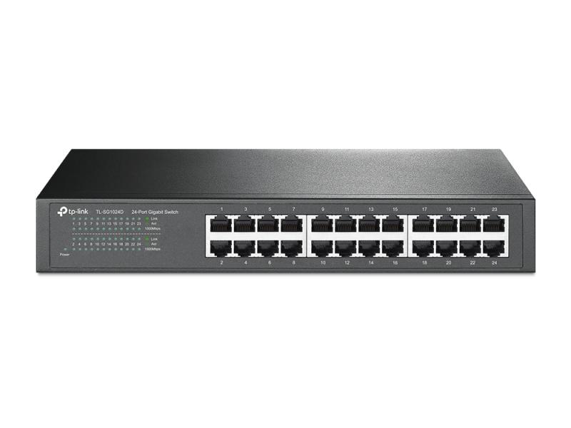 Imagen 1 del producto “Switch TP-LINK TL-SG1024D - Gris, 14, 6 W ”