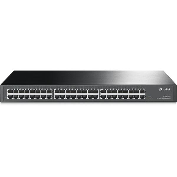 Imagen 1 del producto “Switch TP-LINK - Gris, 10/100/1000 Mbps, 48ptos, Rack ”